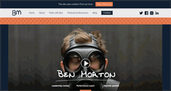 Desktop Screenshot of ben-morton.com